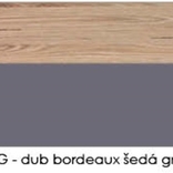 74/DUB BORDEAUX-GRAFIT